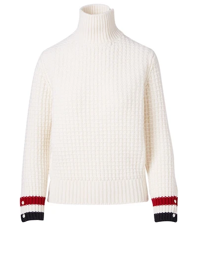 Wool Waffle Stitch Sweater