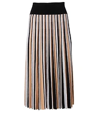 Wool-Blend Midi Skirt