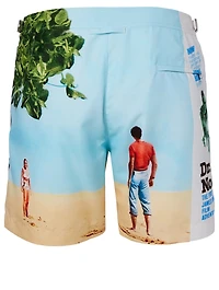 007 Bulldog Thunderball Mid-Length Swim Shorts