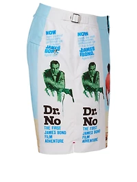 007 Bulldog Thunderball Mid-Length Swim Shorts