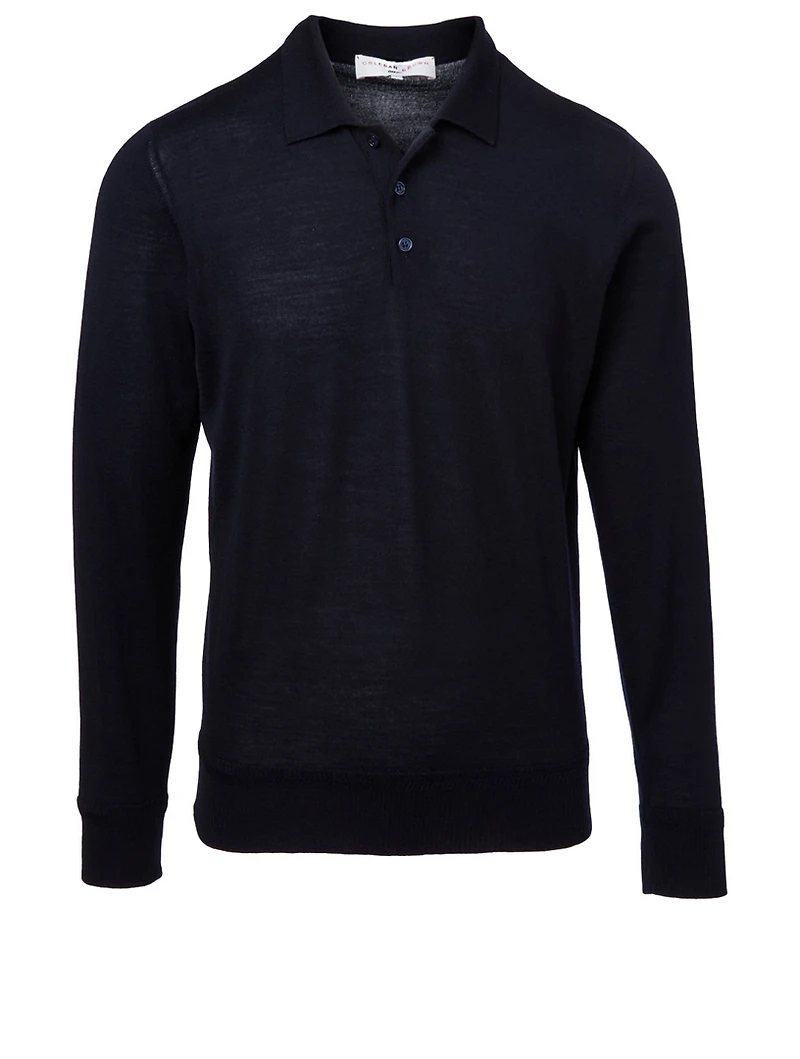 007 Thunderball Long-Sleeve Polo Shirt