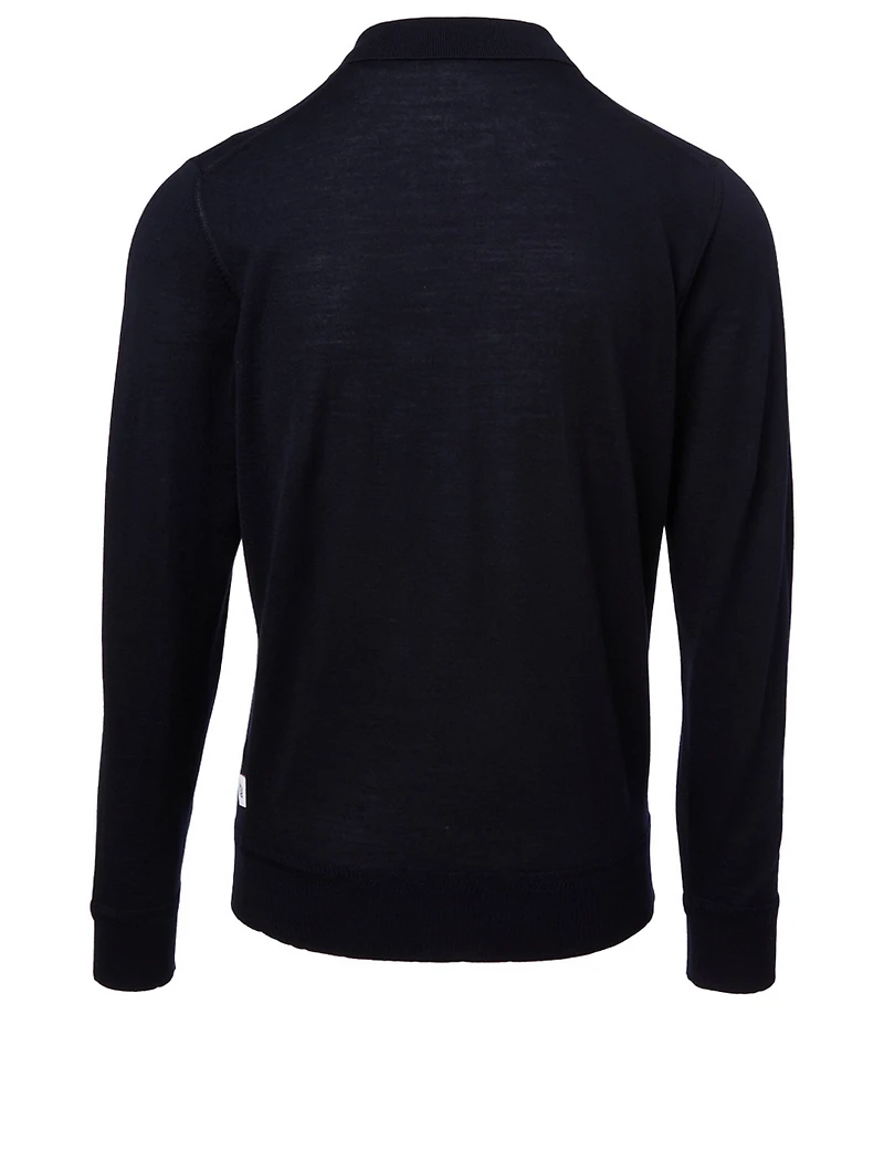 007 Thunderball Long-Sleeve Polo Shirt
