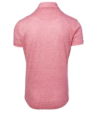 Sebastian Linen Stripe Polo Shirt