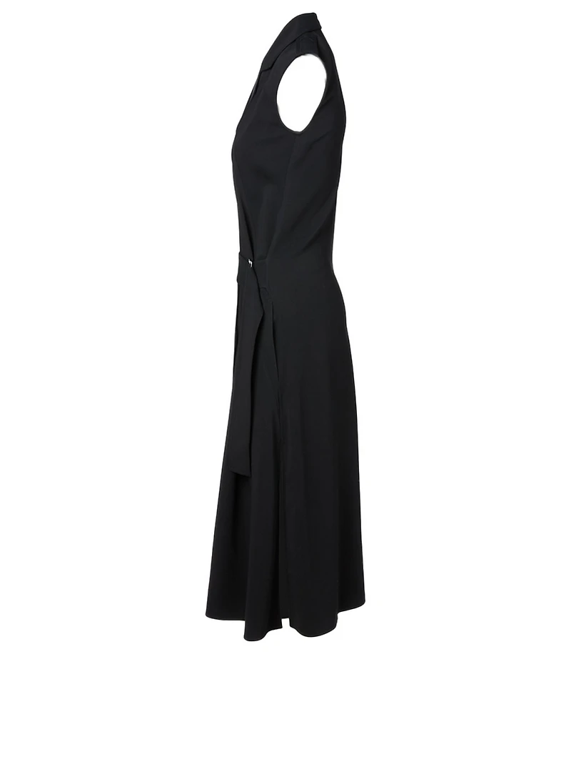 Midi Dress With Belt