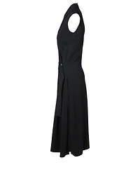 Midi Dress With Belt