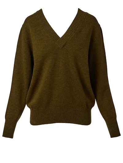 Cashmere V-Neck Sweater