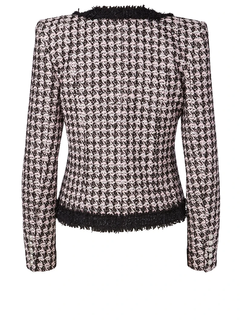 Wool-Blend Tweed Jacket