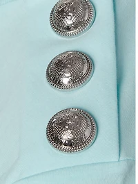 Cotton Logo T-Shirt With Buttons