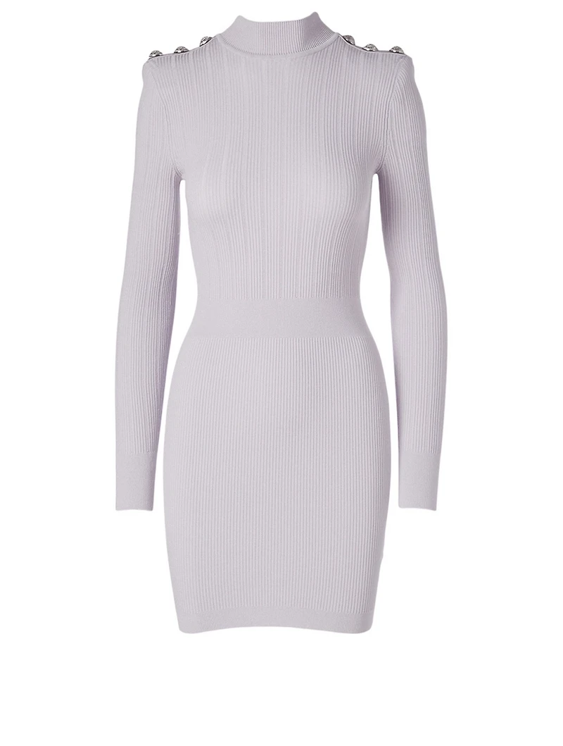Long-Sleeve Mini Dress