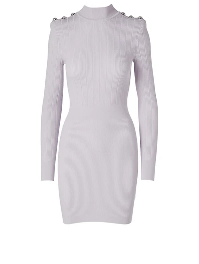 Long-Sleeve Mini Dress