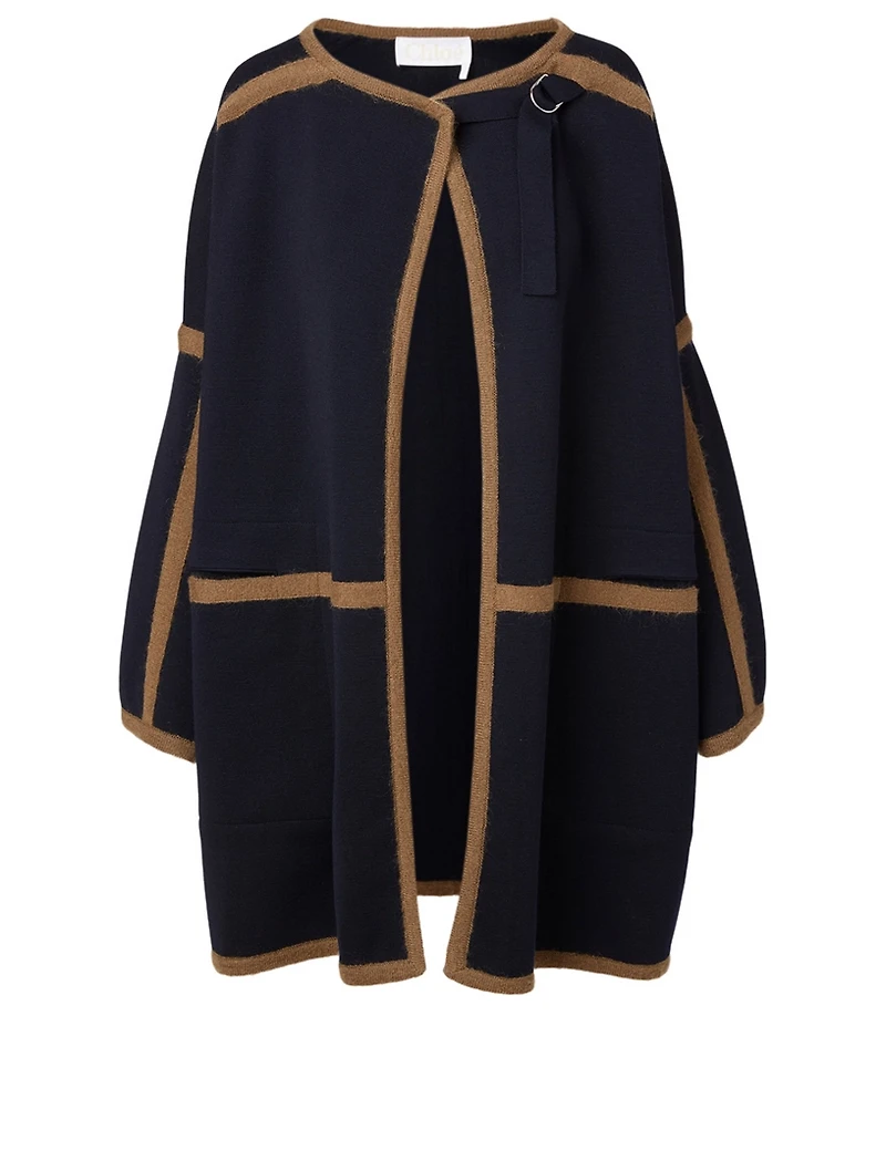 Wool Cape Coat