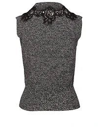 Cashmere-Blend Sleeveless Top