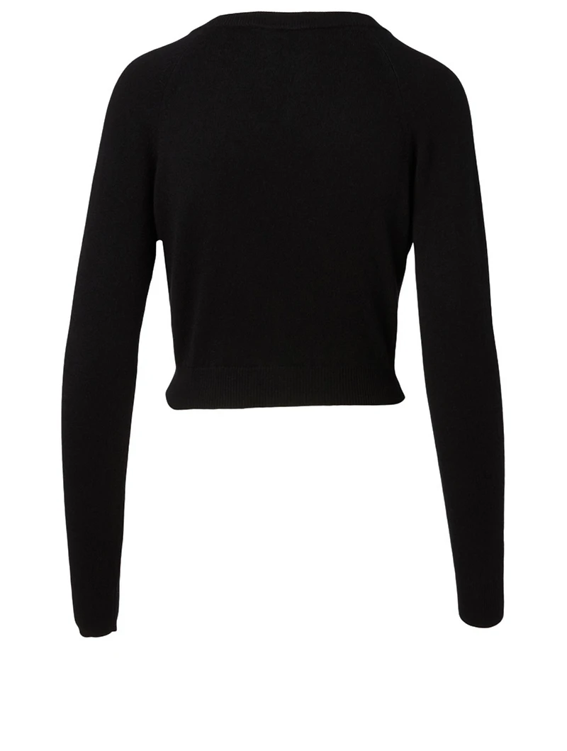 Cashmere Cropped Cardigan