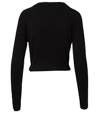 Cashmere Cropped Cardigan