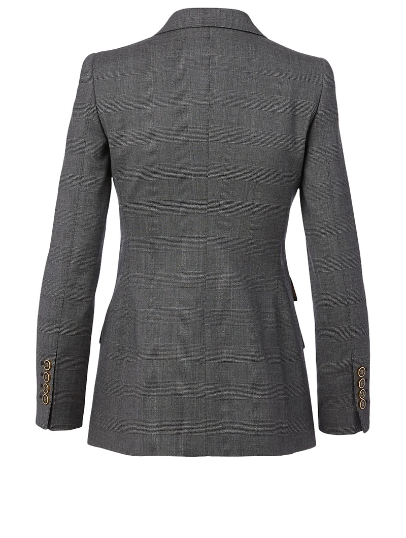 Wool Stretch Blazer