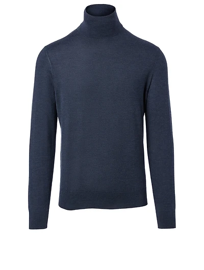 Cashmere And Silk Turtleneck Sweater