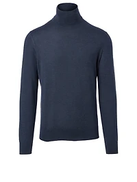 Cashmere And Silk Turtleneck Sweater