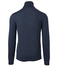Cashmere And Silk Turtleneck Sweater
