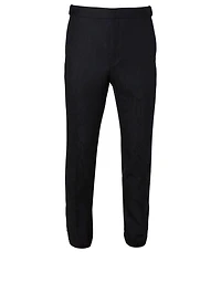 Wool Embroidered Pants