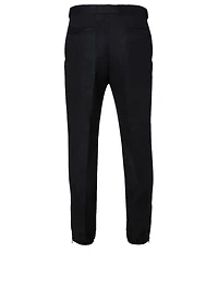 Wool Embroidered Pants