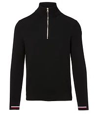 Wool-Blend Turtleneck Sweater