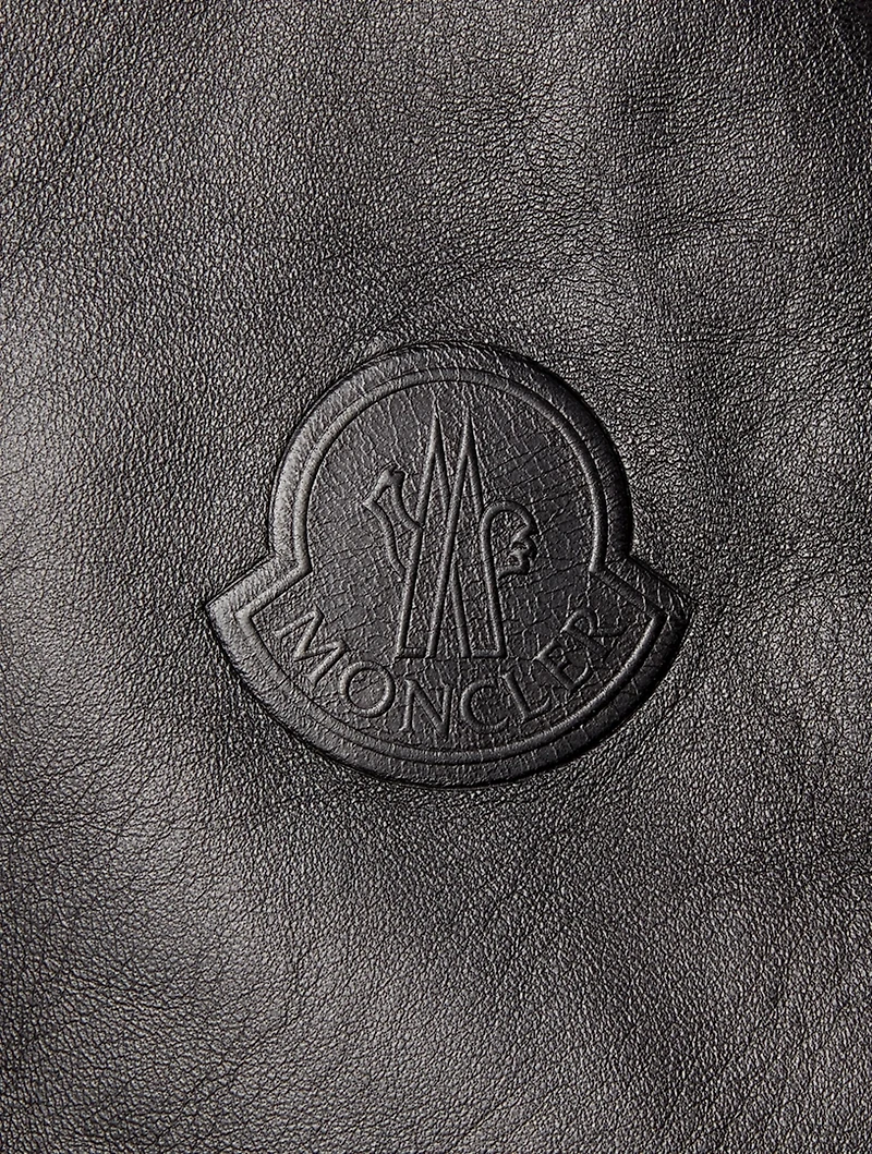 6 Moncler 1017 ALYX 9SM Umbriel Leather Coat