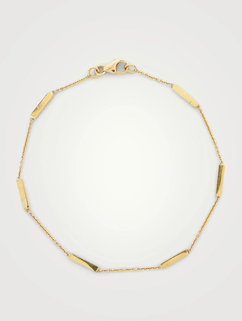 Gold Bar Bracelet