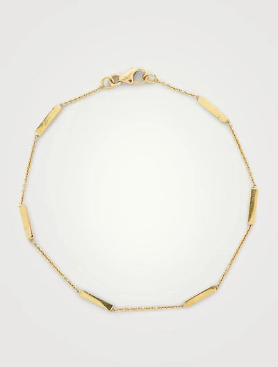 Gold Bar Bracelet