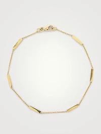 Gold Bar Bracelet