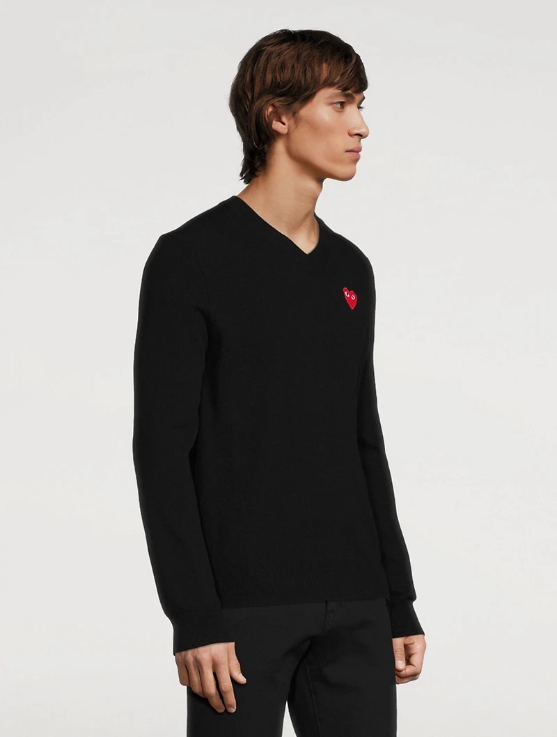 Wool Heart Sweater