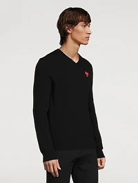 Wool Heart Sweater