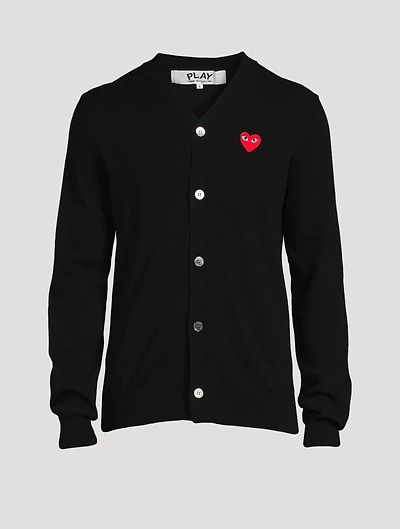 Wool Heart Cardigan
