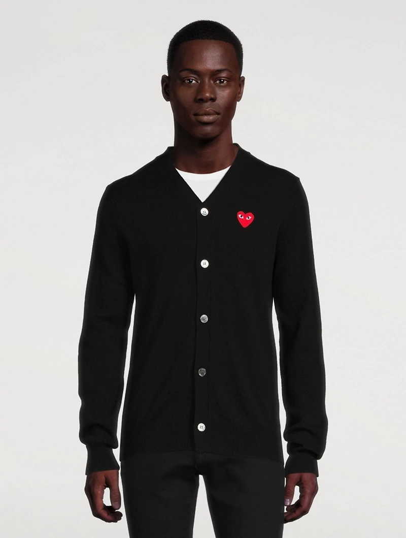 Wool Heart Cardigan