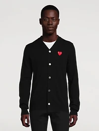 Wool Heart Cardigan