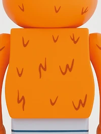 Orange Fur Oscar The Grouch 100% & 400% Be@rbrick Set