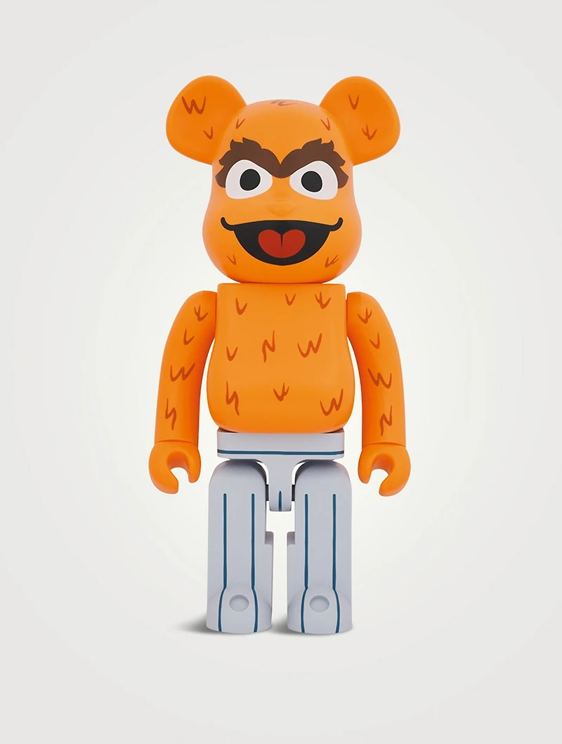 Orange Fur Oscar The Grouch 1000% Be@rbrick
