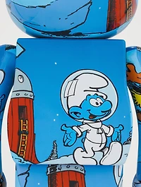 Astrosmurf 100% & 400% Be@rbrick Set