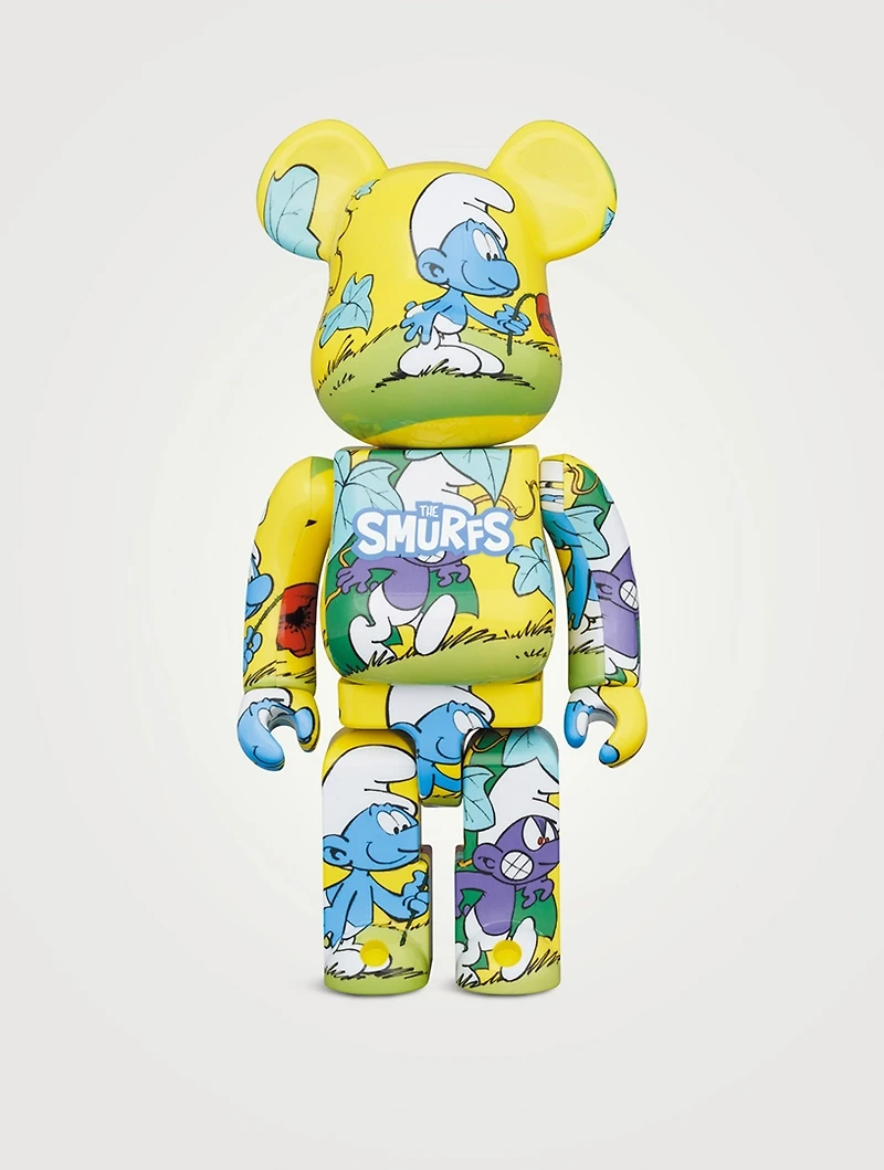 Purple Smurfs 100% & 400% Be@rbrick Set
