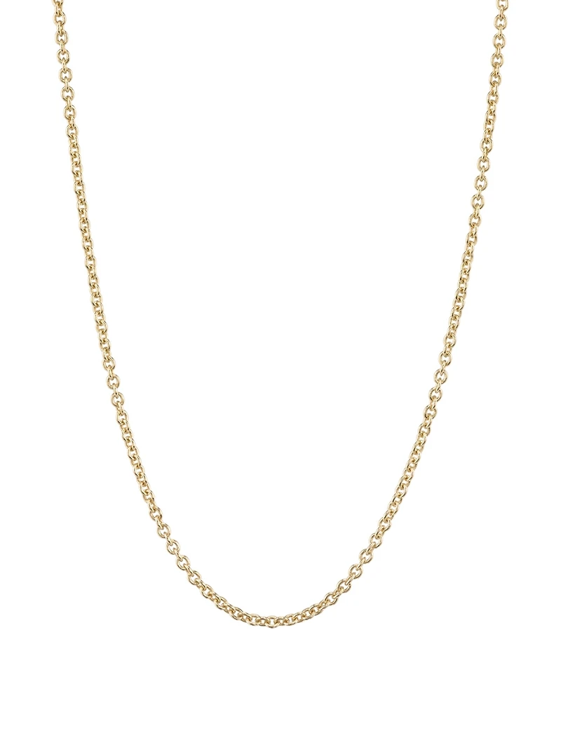14K Gold Heavy Tiffany Chain
