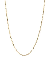 14K Gold Heavy Tiffany Chain