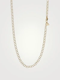 18K Gold Small Round Chain