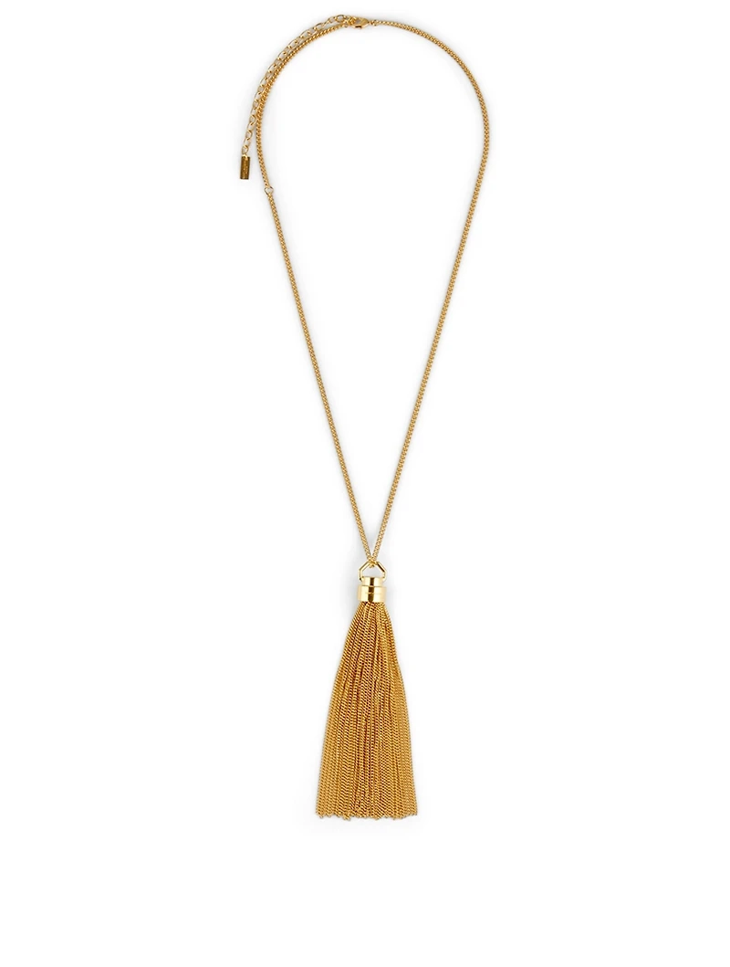 Tassel Drop Necklace