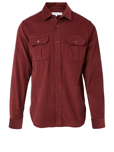 Giles Cord Tailored Shirt