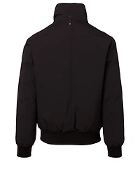 Dorian Down Bomber Jacket With Fur Hood