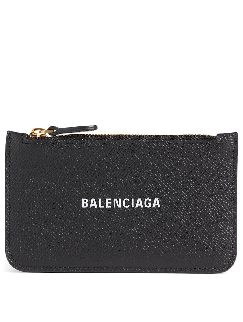 Long Leather Card Holder