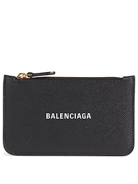 Long Leather Card Holder