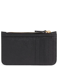 Long Leather Card Holder