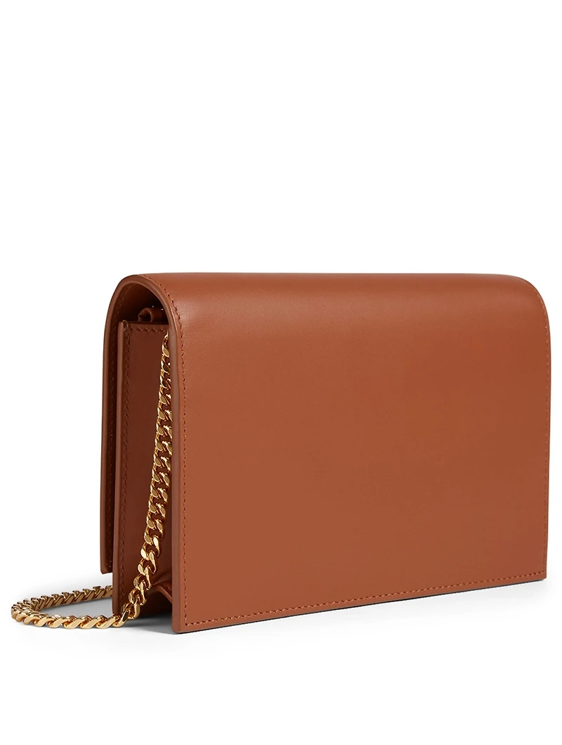 Kate YSL Monogram Leather Chain Wallet Bag