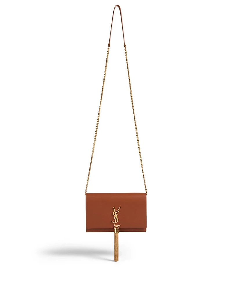 Kate YSL Monogram Leather Chain Wallet Bag