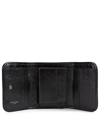 Niki YSL Monogram Compact Leather Wallet